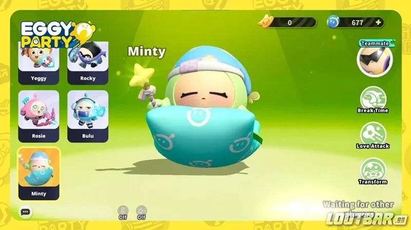 Eggy Party Minty Egg