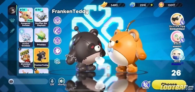 Eggy Party FrankenTeddy