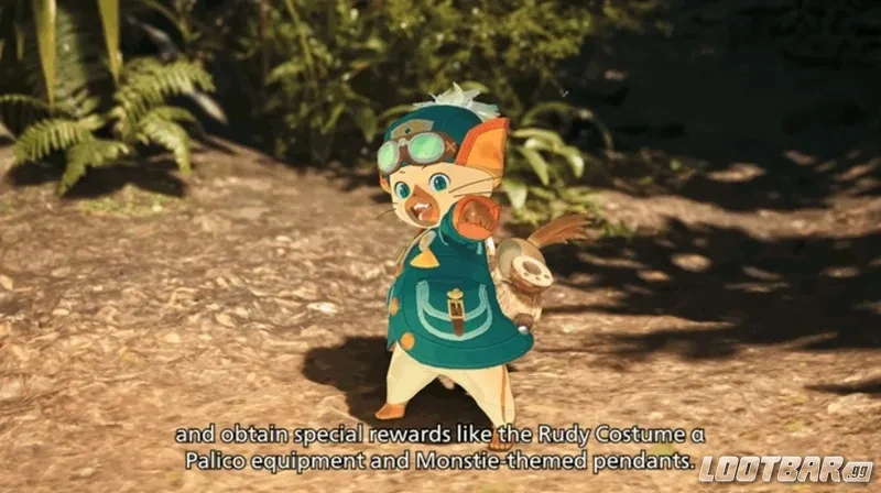 Monster Hunter Wilds x Stories 3 Crossover Event - Rudy Palico Equipment