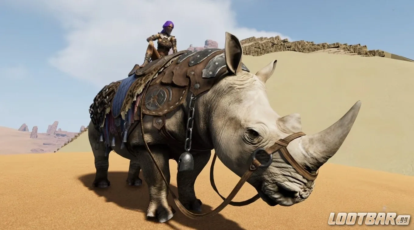 Soulmask Rhino Mount