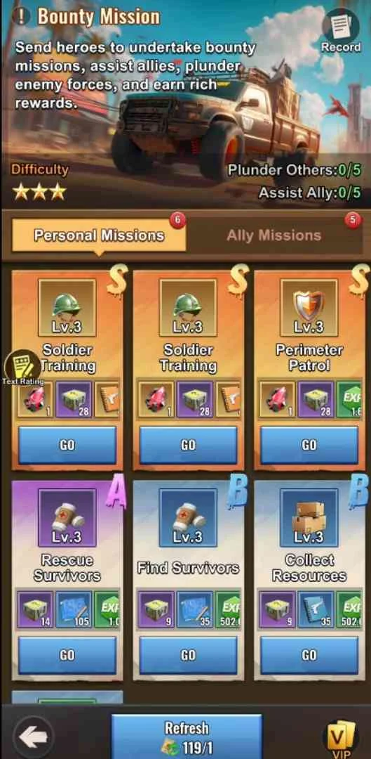 Bounty Missions