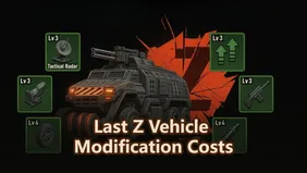 Last Z Vehicle Modification Costs Guide in 2026