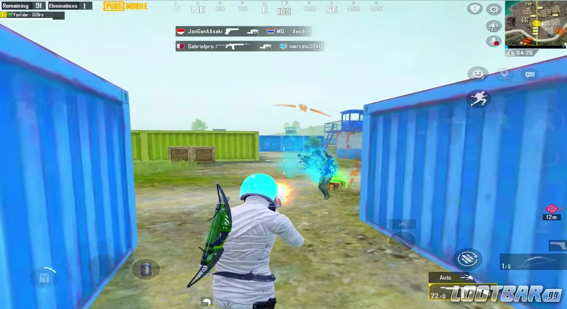 Solo vs squad в PUBG Mobile - игрок принимает врагов по одному