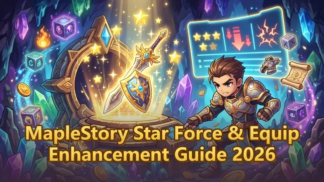 MapleStory Star Force & Equipment Guide 2026: Cost-Efficient Upgrade Tips
