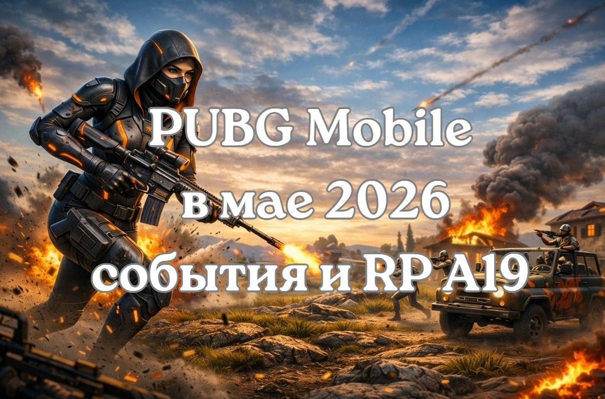 PUBG Mobile в мае 2026: события и RP A19