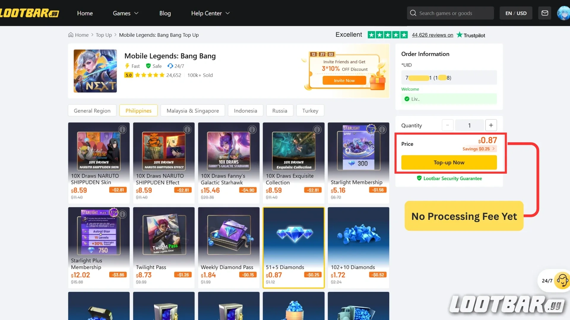MLBB-Diamond-Prices-Comparison-and -Regional-Differences-No-Processing-Fee