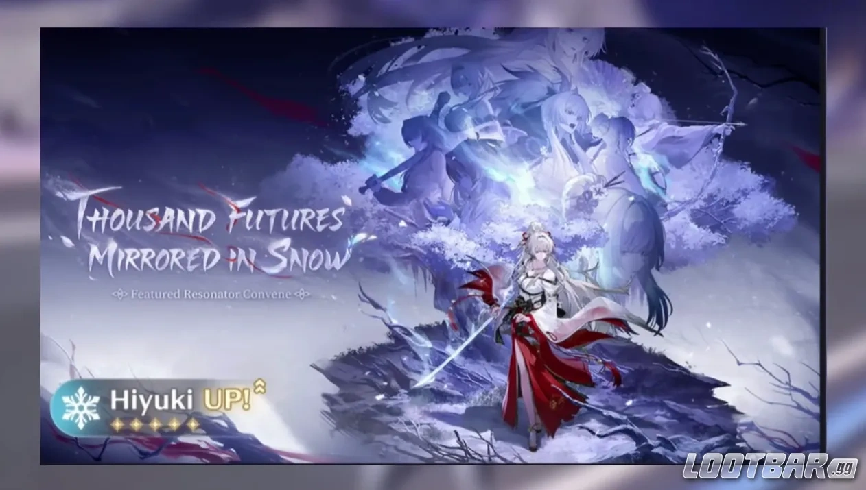 Баннер Hiyuki в Wuthering Waves 3.3