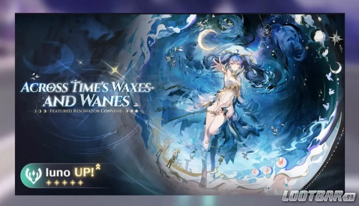 Баннер и Luno в Wuthering Waves 3.3