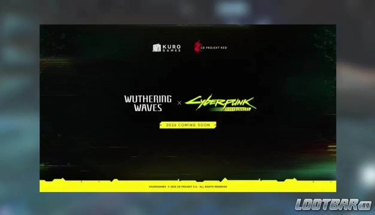 Коллаборация Wuthering Waves × Cyberpunk: Edgerunners 2026 год