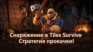 Снаряжение в Tiles Survive: стратегия прокачки!