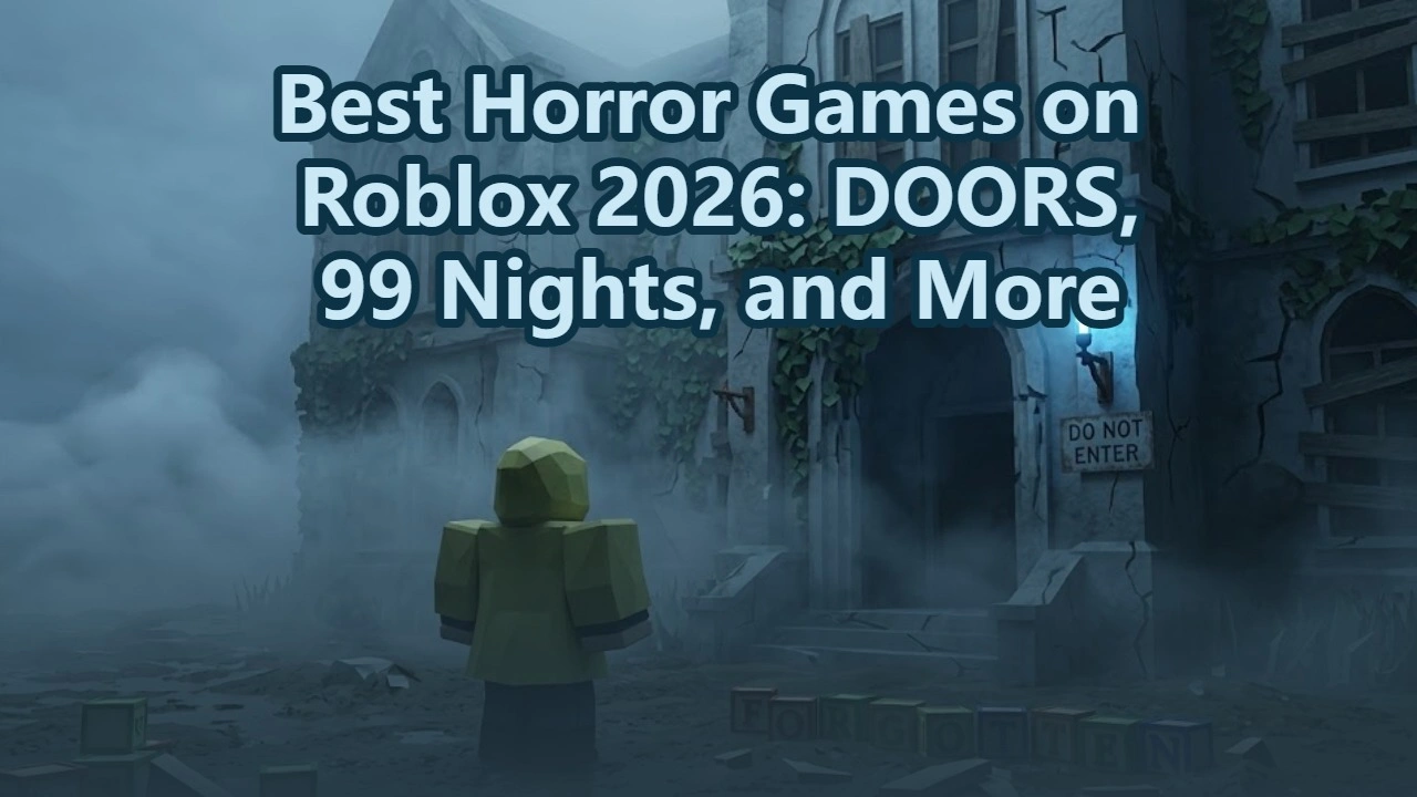 Best Horror Games On Roblox 2026 DOORS 99 Nights And More