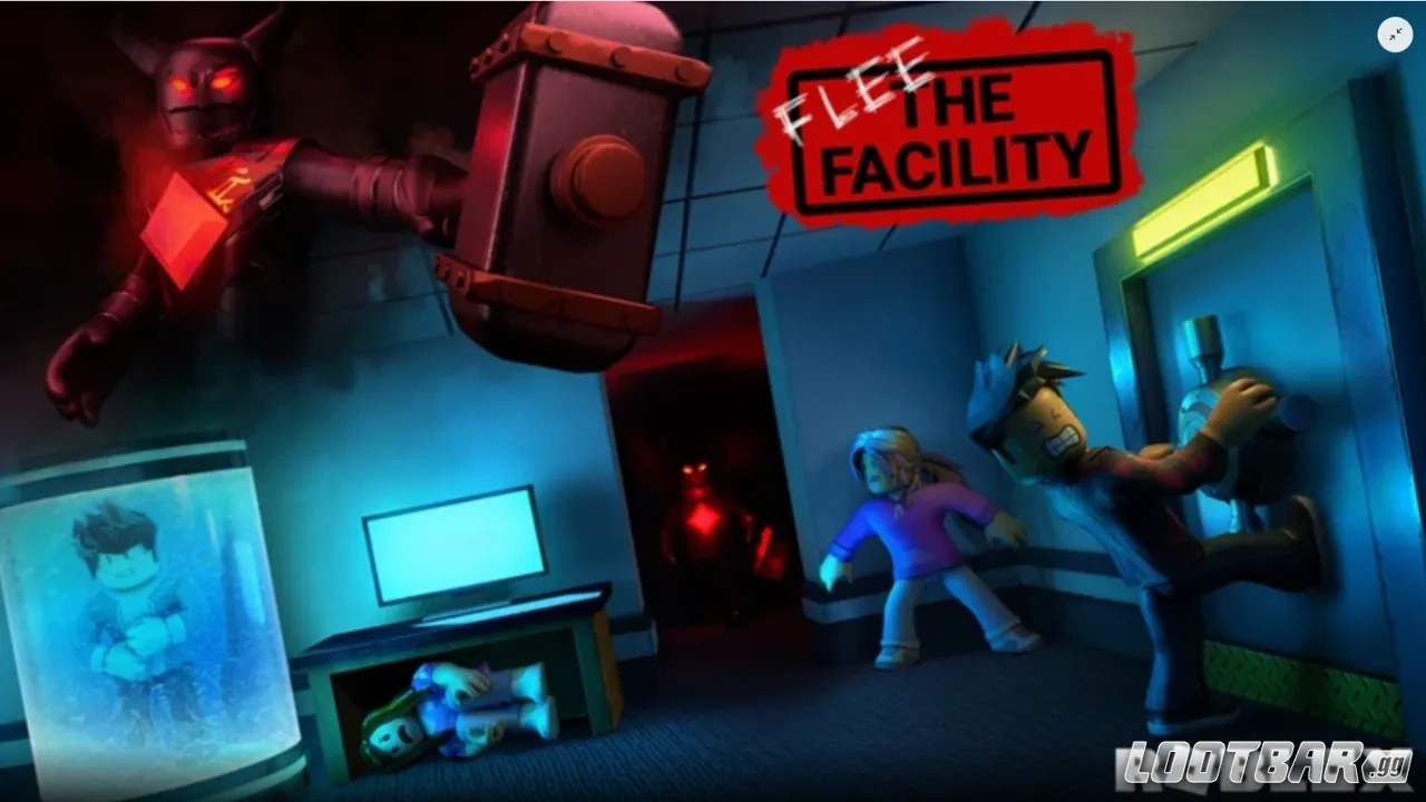 Flee the Facility Illustration