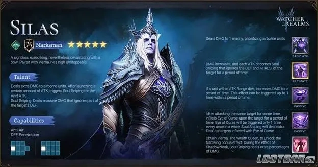 Silas WoR