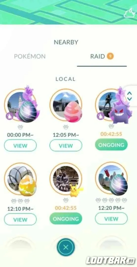 Raids and Shadow Raids