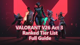 VALORANT V26: Act 3 Agent Tier List for Ranked