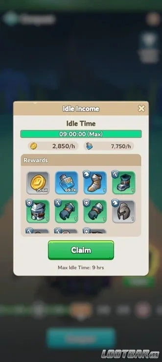 Idle Income Rewards