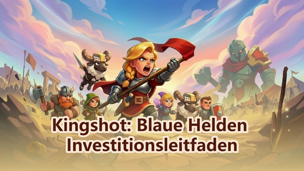 Kingshot: Blaue Helden Investitionsleitfaden