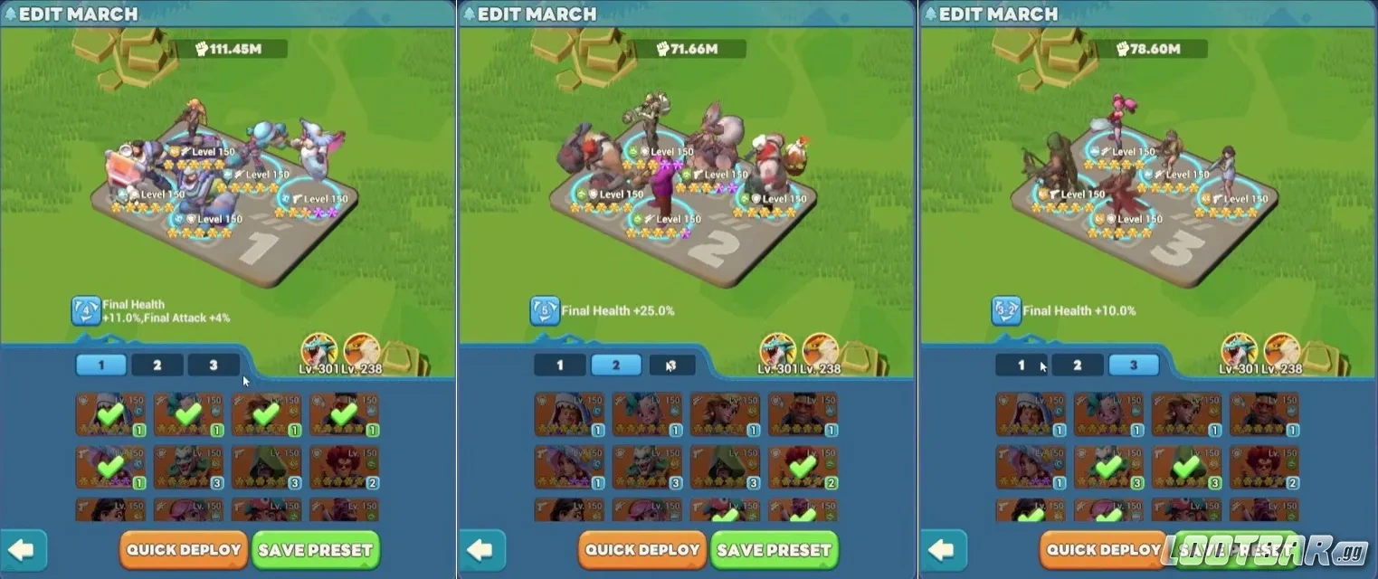 Настройка защиты в Rising Legend Tiles Survive для Apex 3v3 Arena