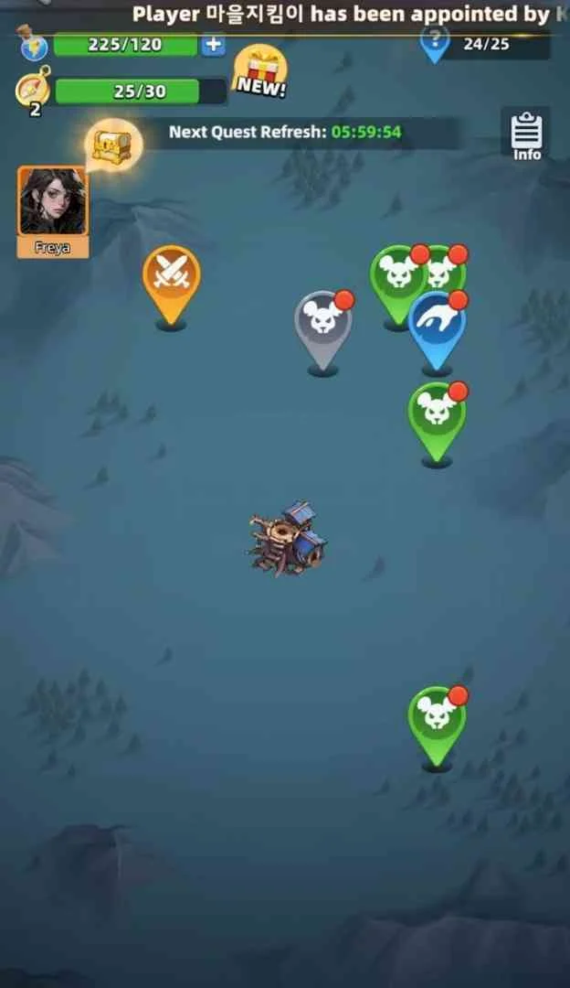 World Map Resource Farming