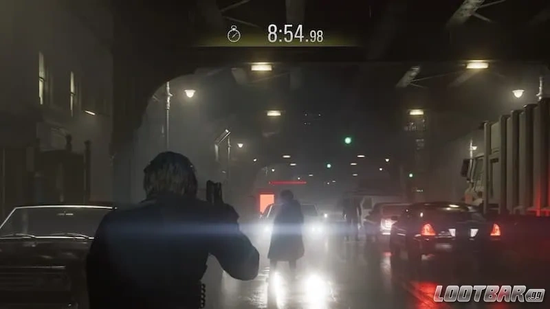 Leon Must Die Forever mode's timer.