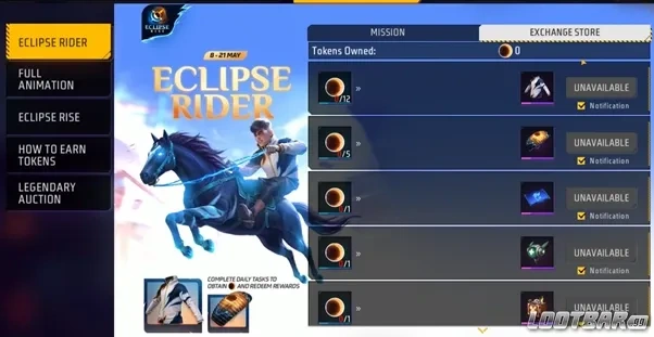 Eclipse Horse