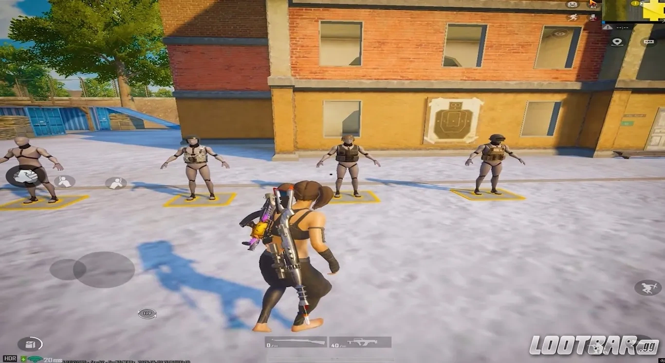 PUBG Mobile training ground