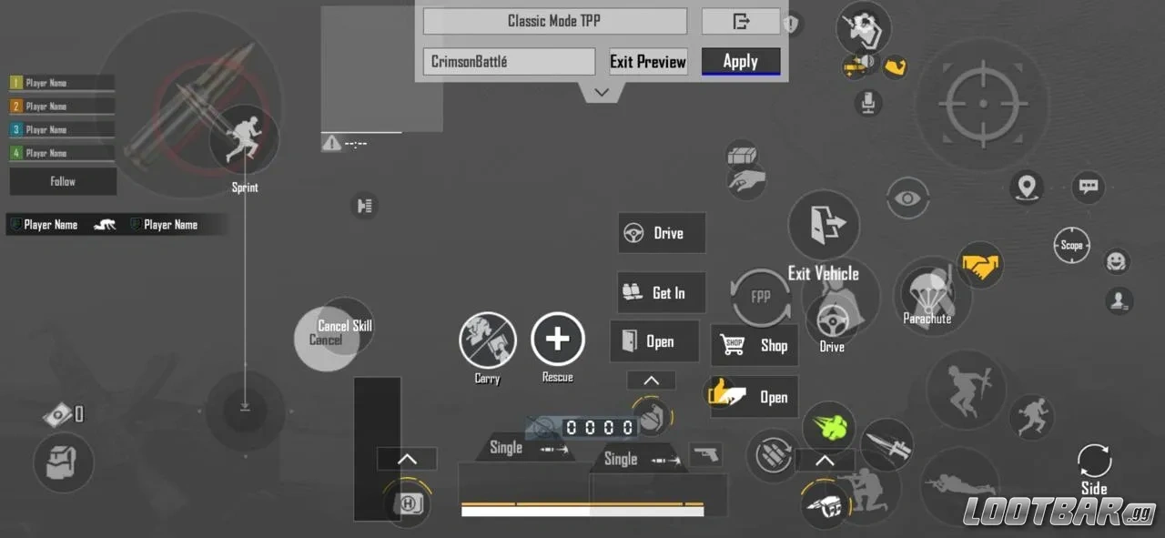 Best 4 Finger Claw HUD Layout for PUBG Mobile