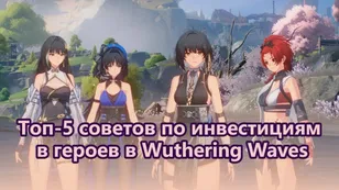 Топ‑5 советов по инвестициям в героев в Wuthering Waves