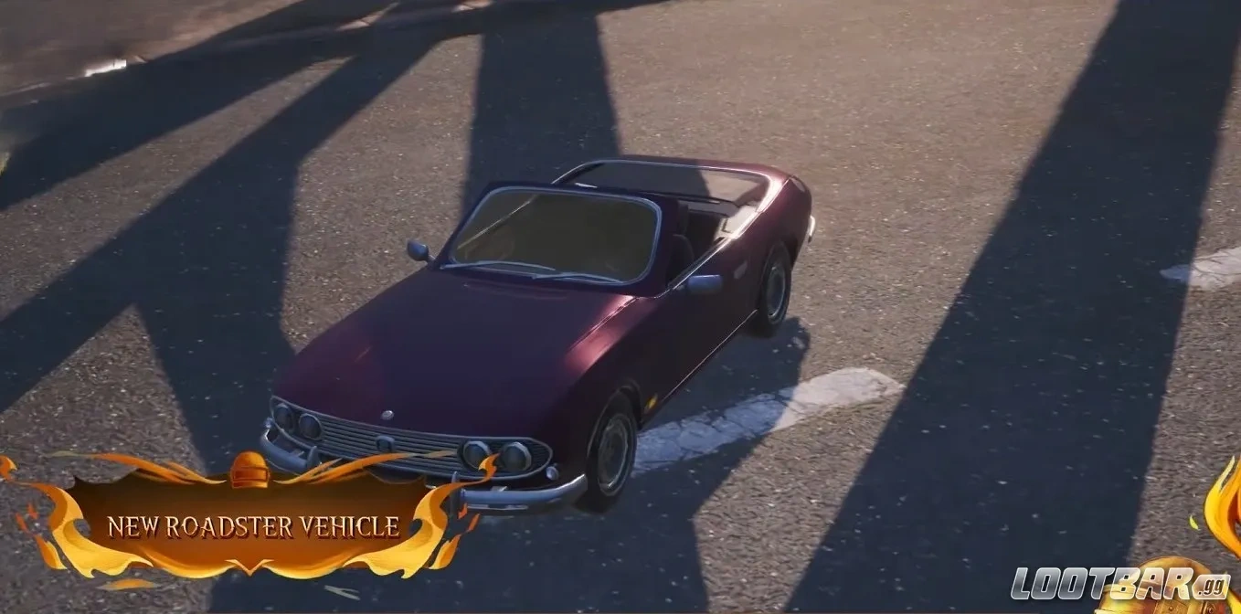 Roadster Vehicle PUBG Mobile 4.4