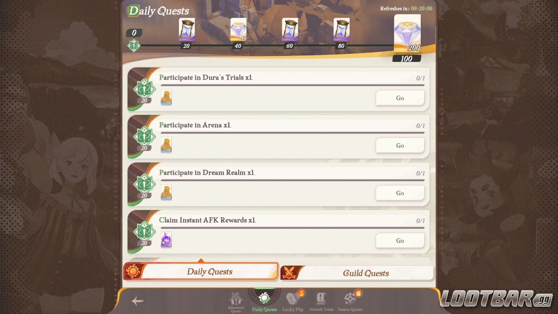 Daily Quest