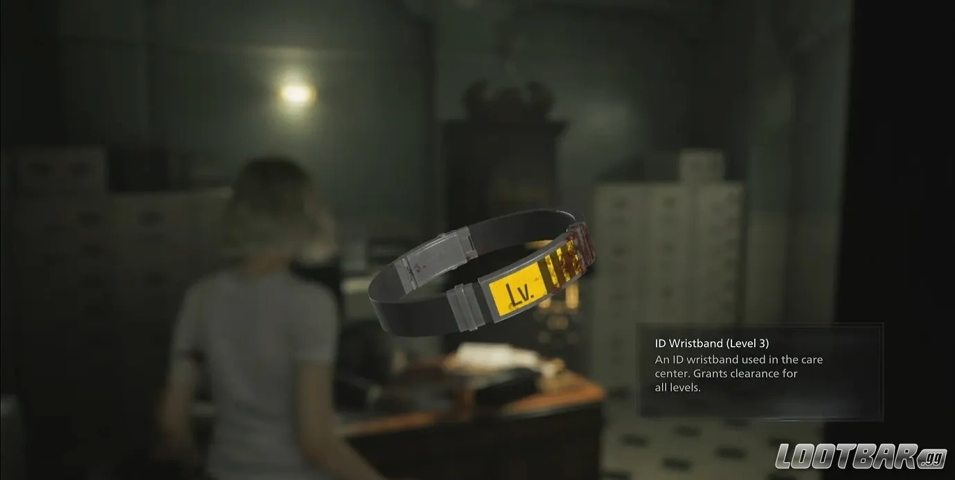 Finding the Level 3 ID Wristband in RE9