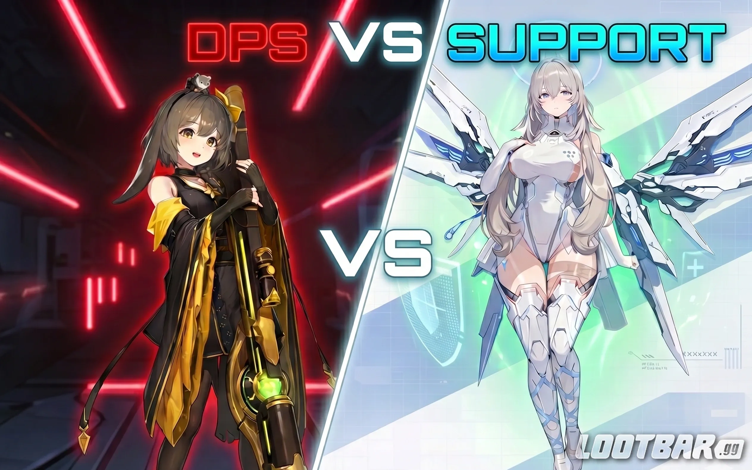 Support vs DPS
