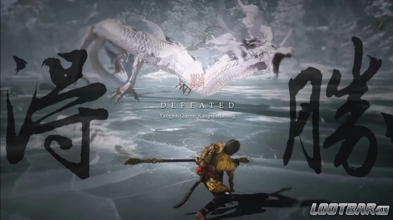 Defeating Kang-Jin Loong in Black Myth: Wukong