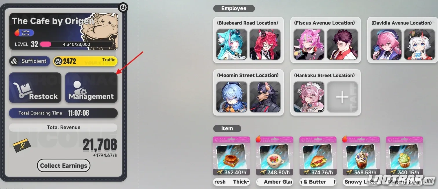 Neverness to Everness Fons farming 2