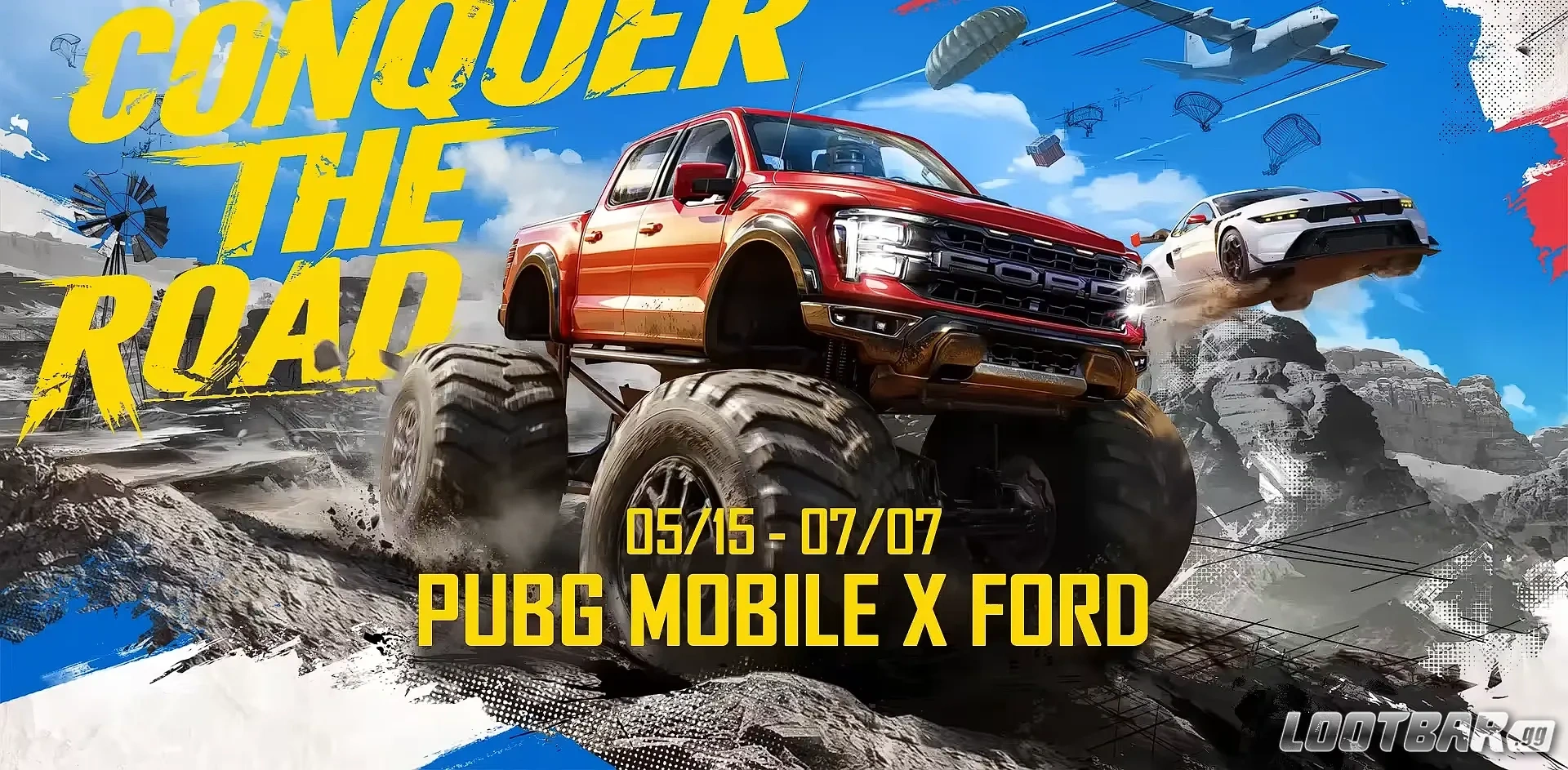 PUBG Mobile x Ford Collab