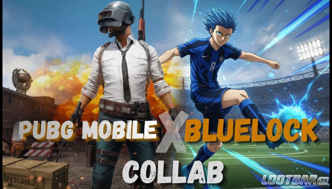 PUBG Mobile and Blue Lock collaboration