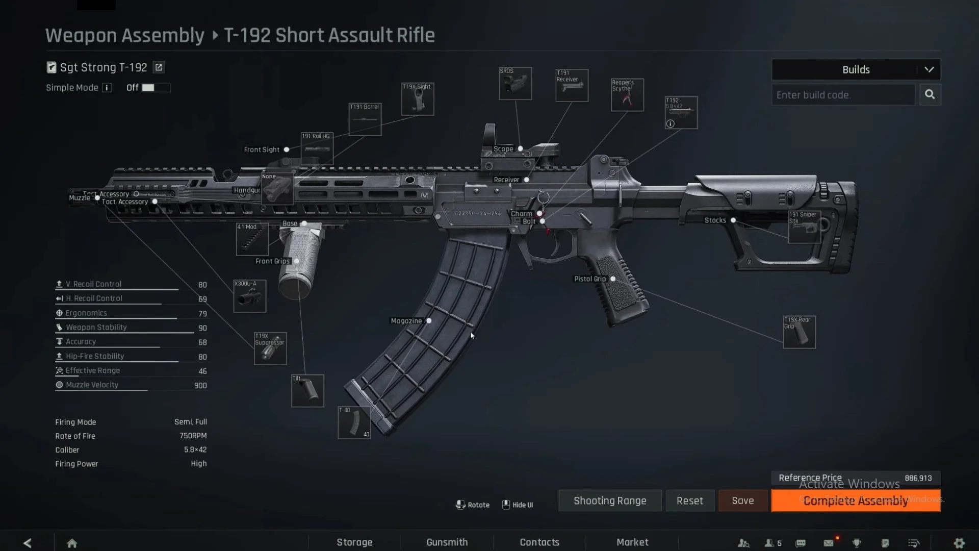 Meta T192 CQB Premium Build