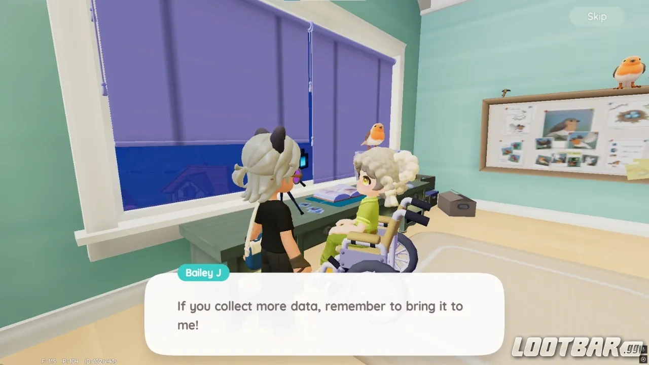 Gift NPC with NPC's Hobby Item