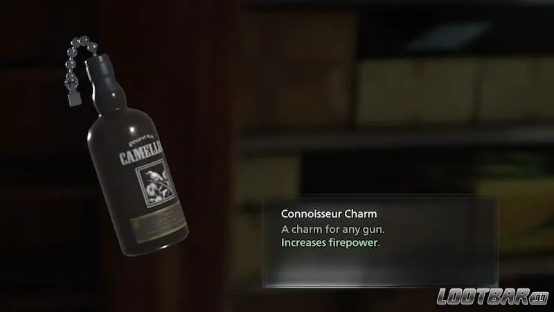 Connoisseur charm in Resident Evil Requiem