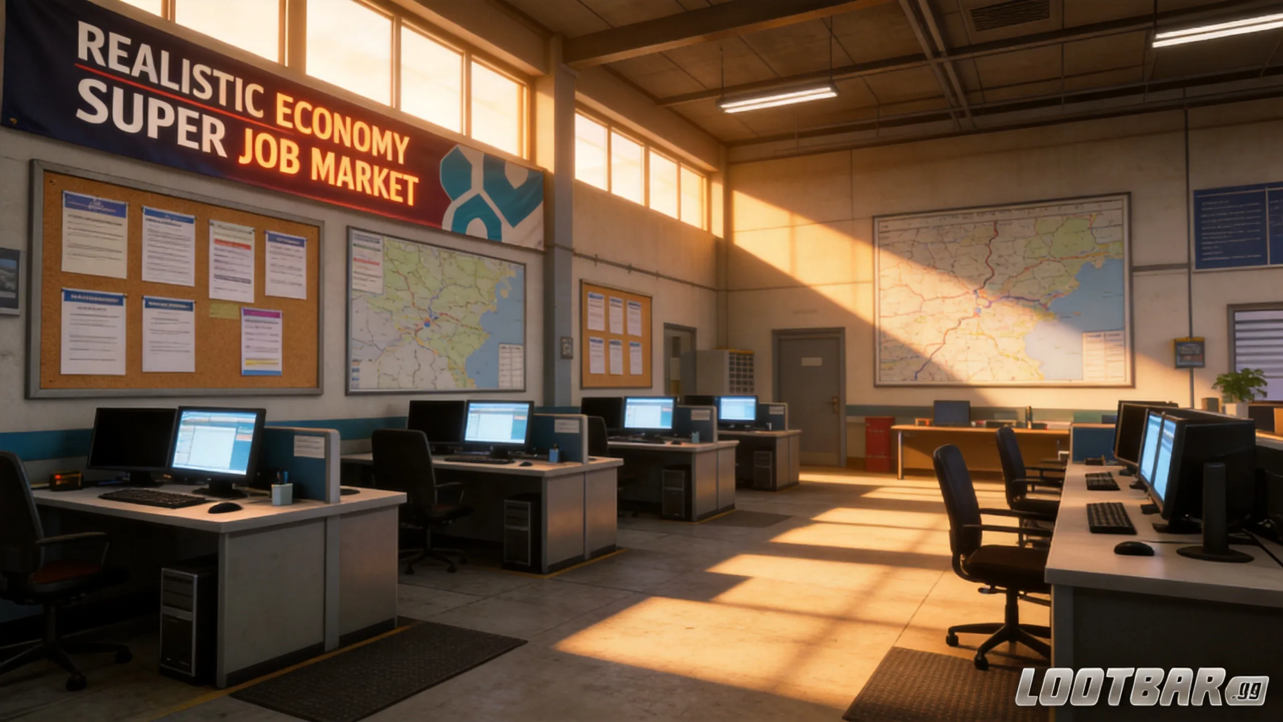 ETS2 Realistic Economy Quper job market