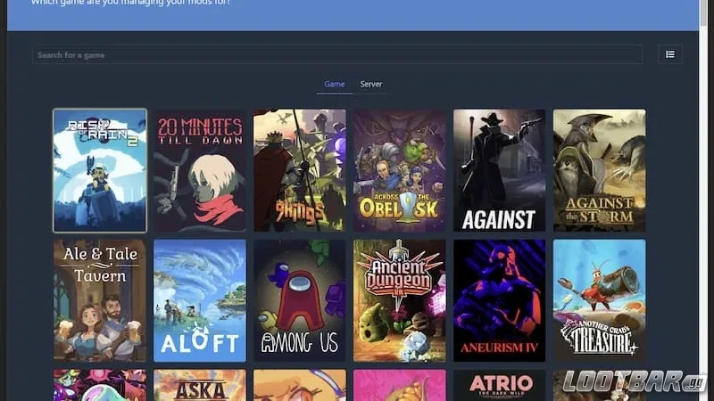 r2modman mod manager