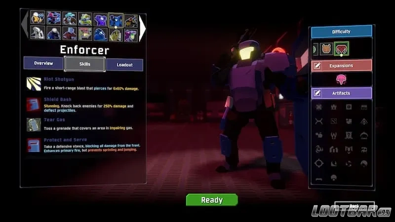 Enforcer mod for Risk of Rain 2