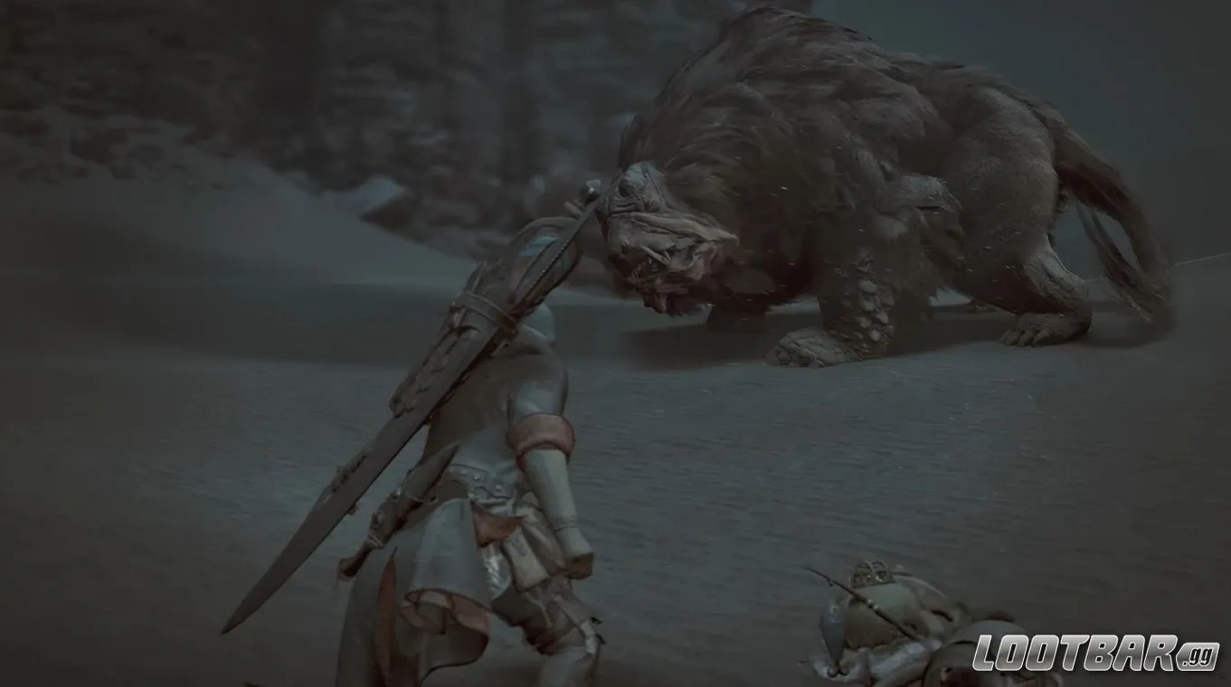 Monster Hunter Wilds fight