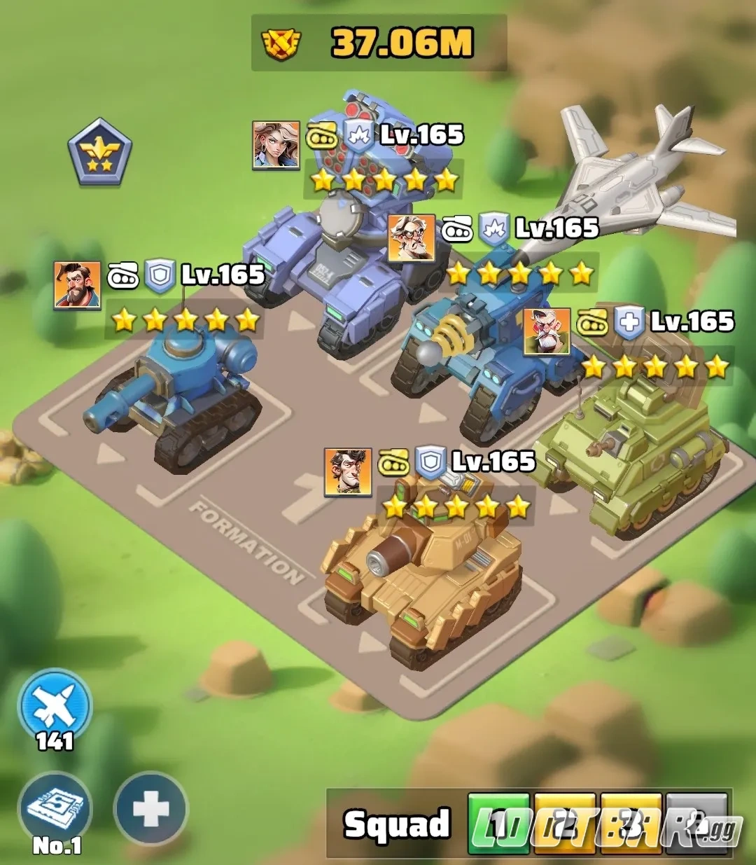 Tank Formation