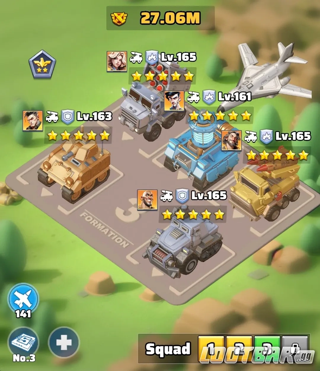 Missile Squad Setup