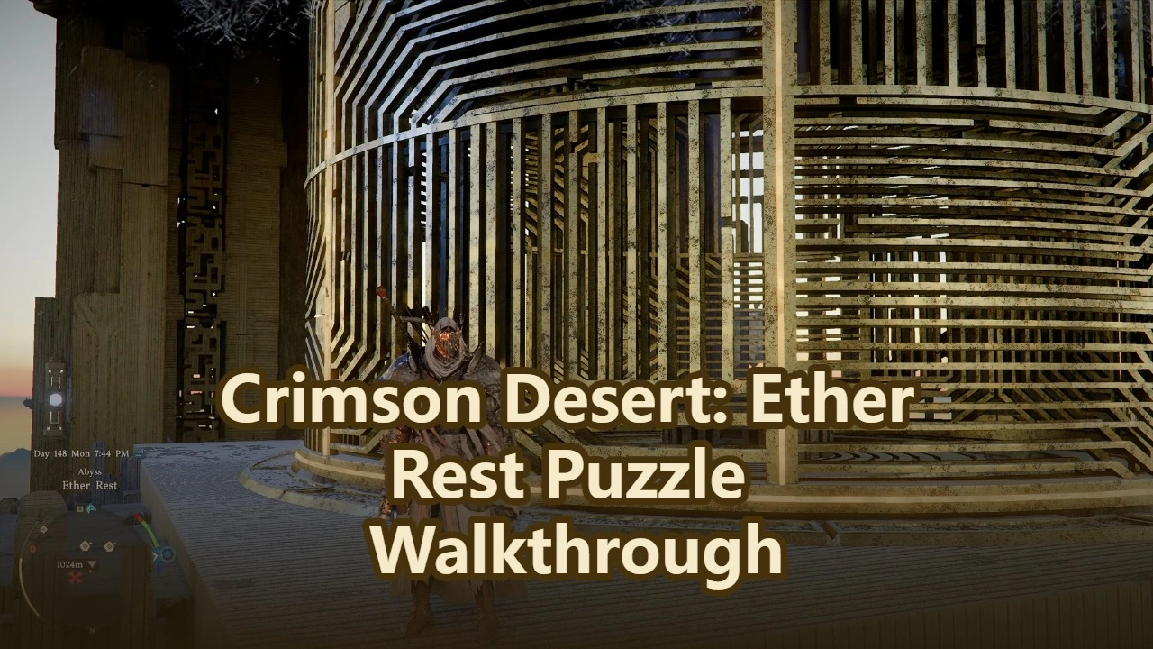 Crimson Desert: Ether Rest Puzzle Walkthrough