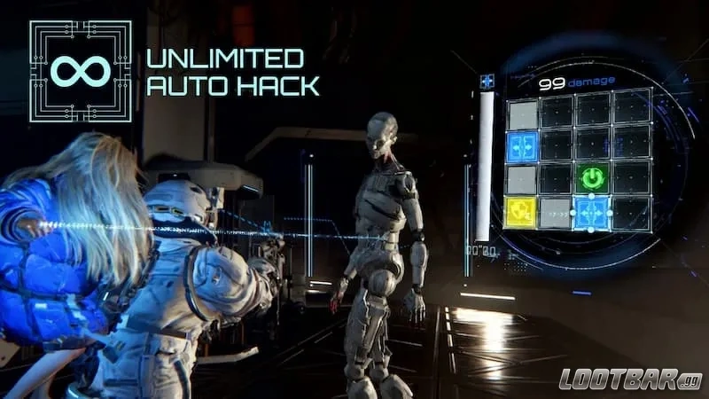 Unlimited auto hack mod in Pragmata