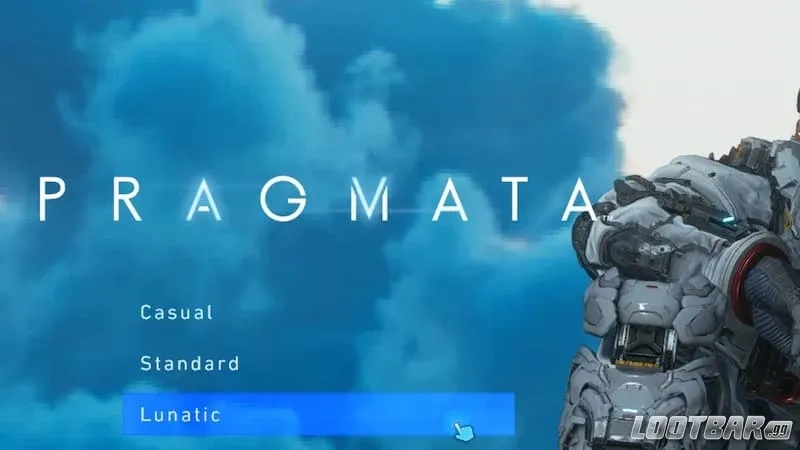 Lunatic difficulty Pragmata