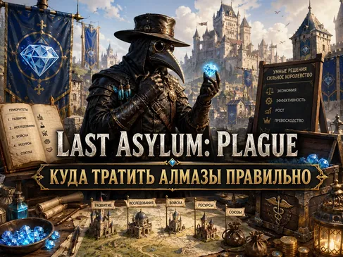 Last Asylum: Plague - куда тратить алмазы правильно