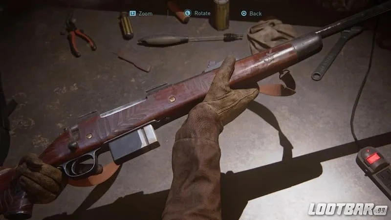 Upgrading the rifle in tlou2